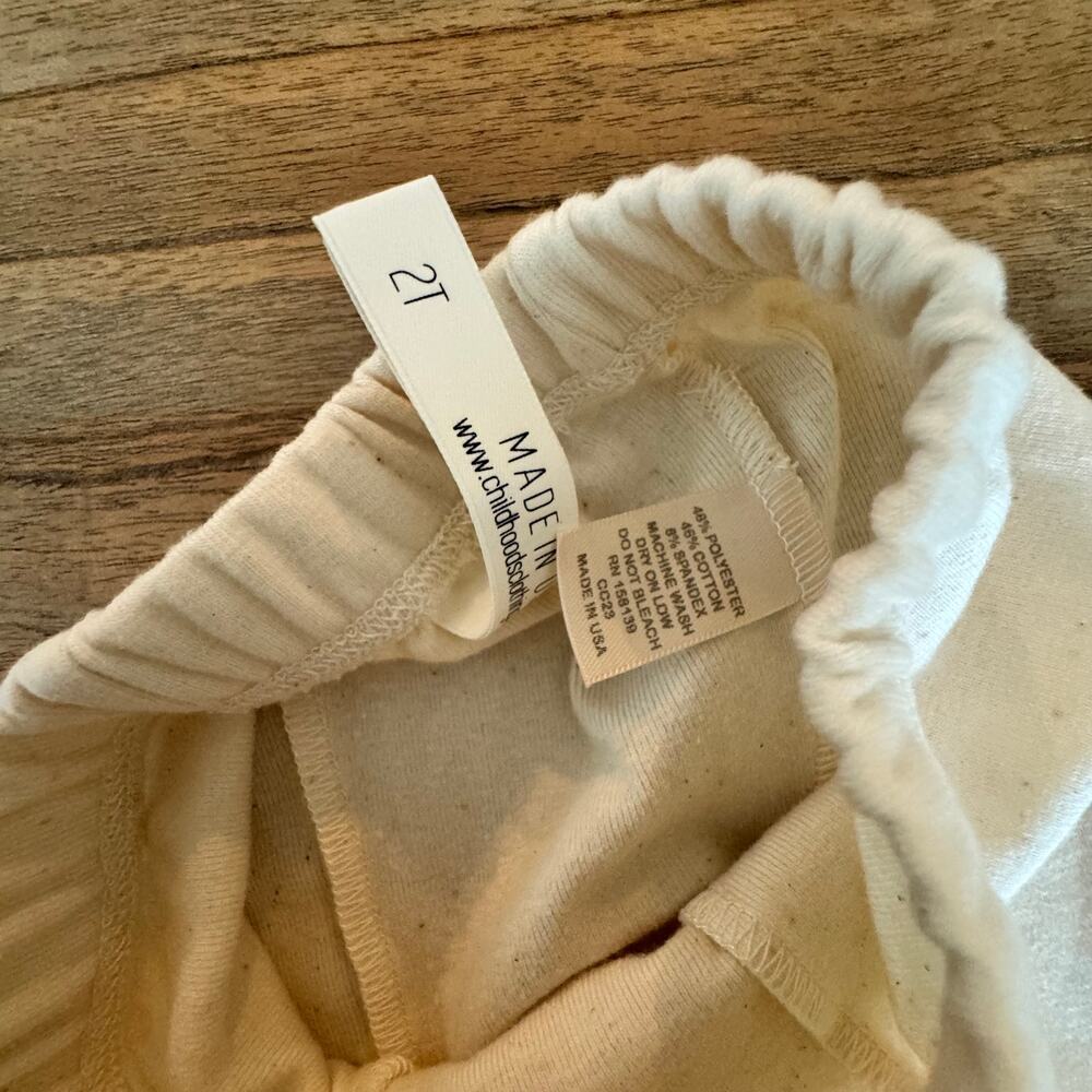 Childhoods Clothing Rib Knit Pant - Size 2T - Picture 2 of 4